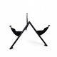 Philippe Starck / 1984 for François Mitterrand's private office / President M / black dining table frame / Baleri