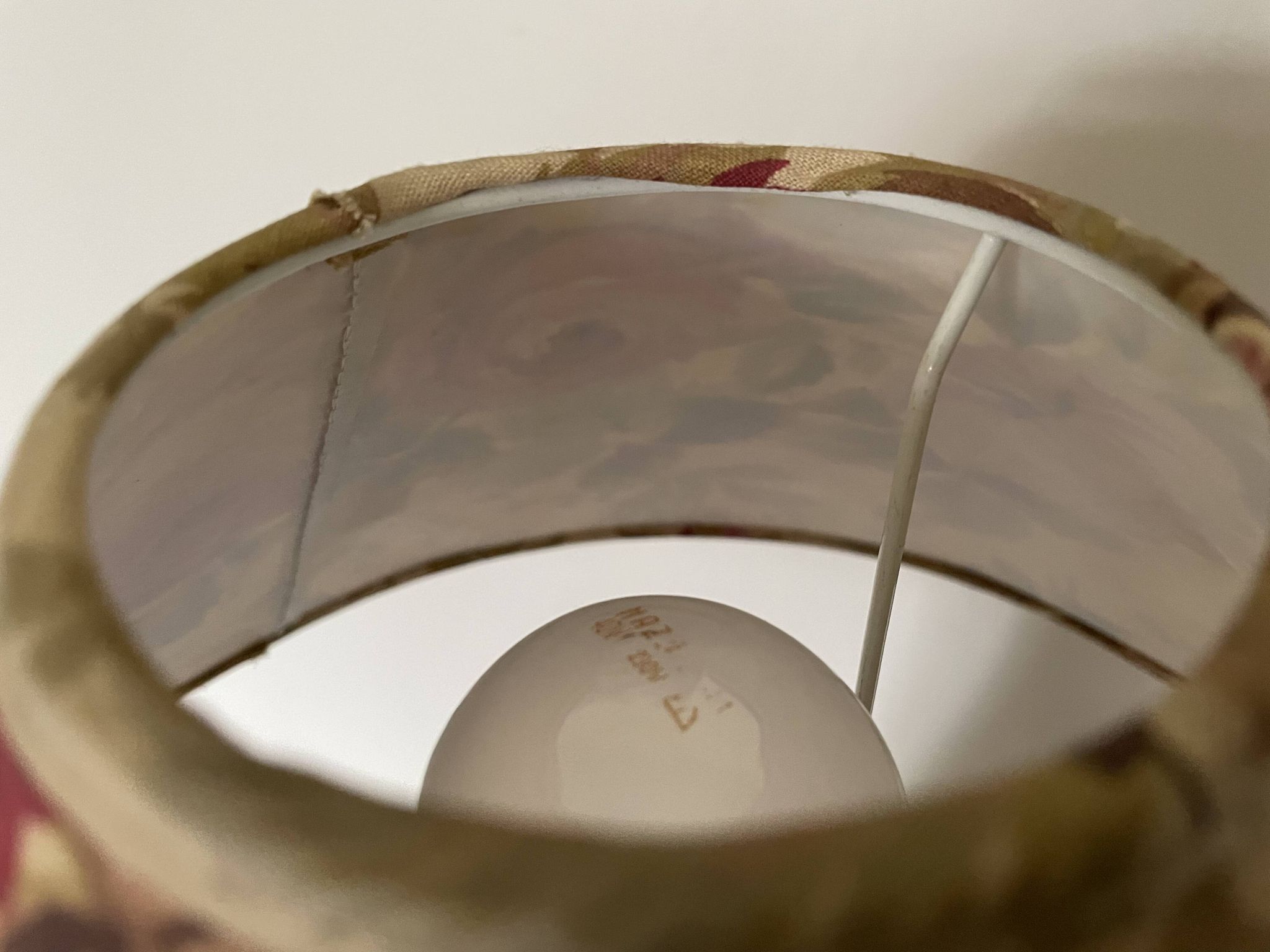 Lampe bois tourné