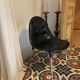 Lot de 6 sièges Philippe Starck pour Cassina en cuir noir
