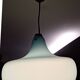 Vintage suspension lamp VISTOSI blue Murano glass L.114 Alessandro Pianon