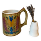 Colorful Greek ceramic vase/pot