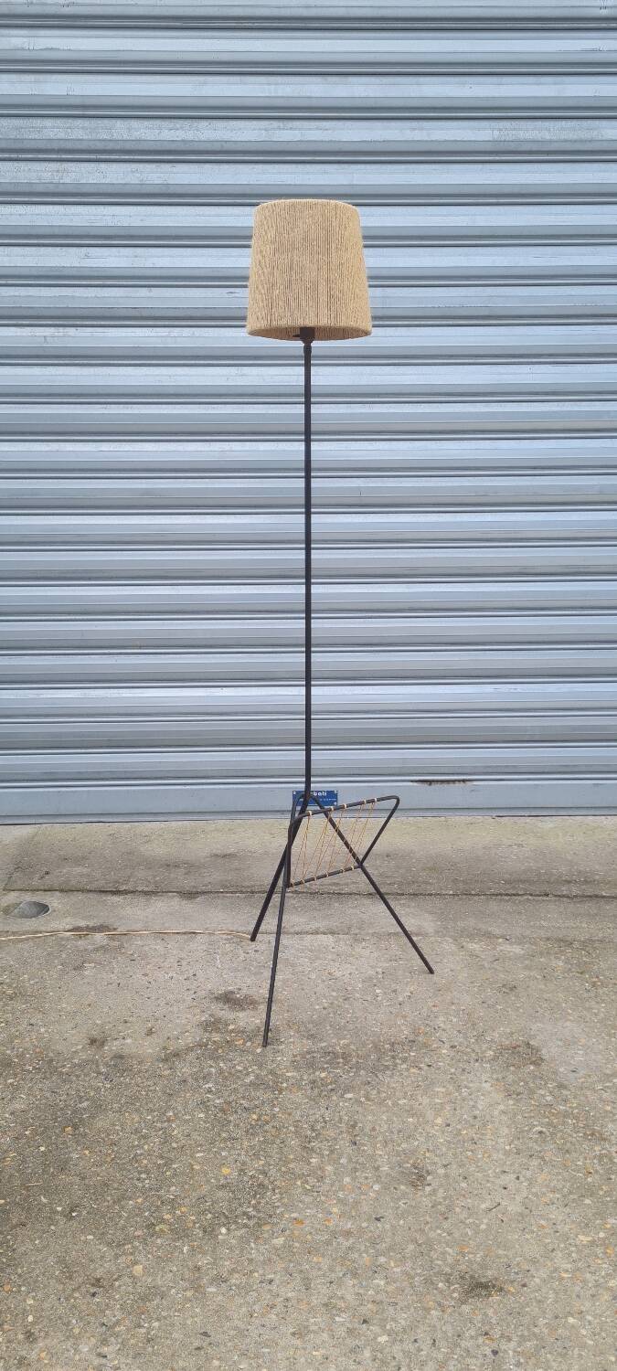Tripod floor lamp 1950