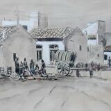 Watercolour by Paul Decrind