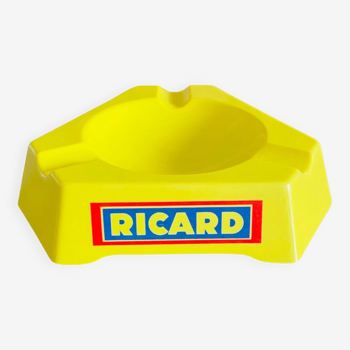 Vintage yellow Ricard ashtray