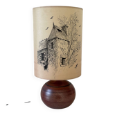 Lampe en grès