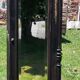 Dressmaker's cabinet with beveled triptych mirrors. (Mirror cabinet)