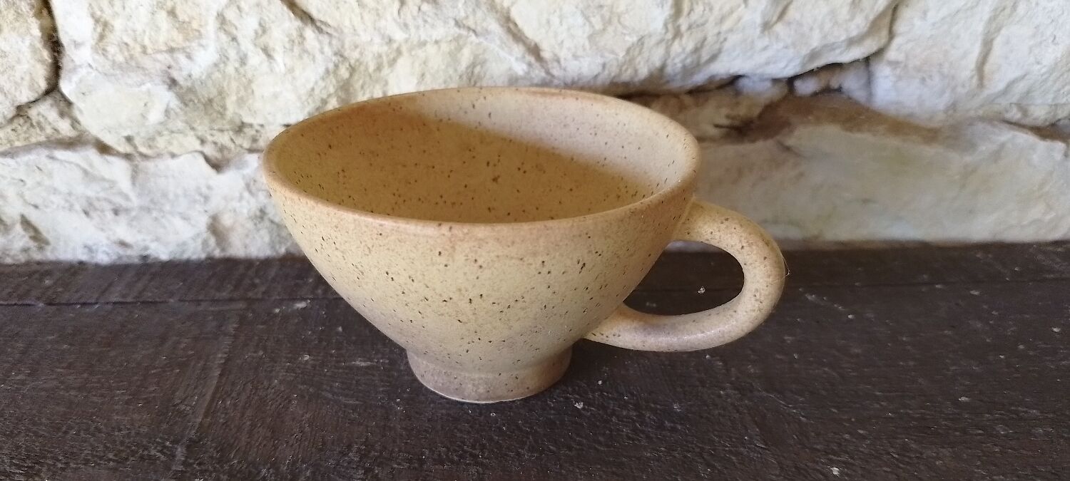 Vintage stoneware mug