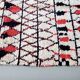 Berber carpet Beni Ouarain original old vintage