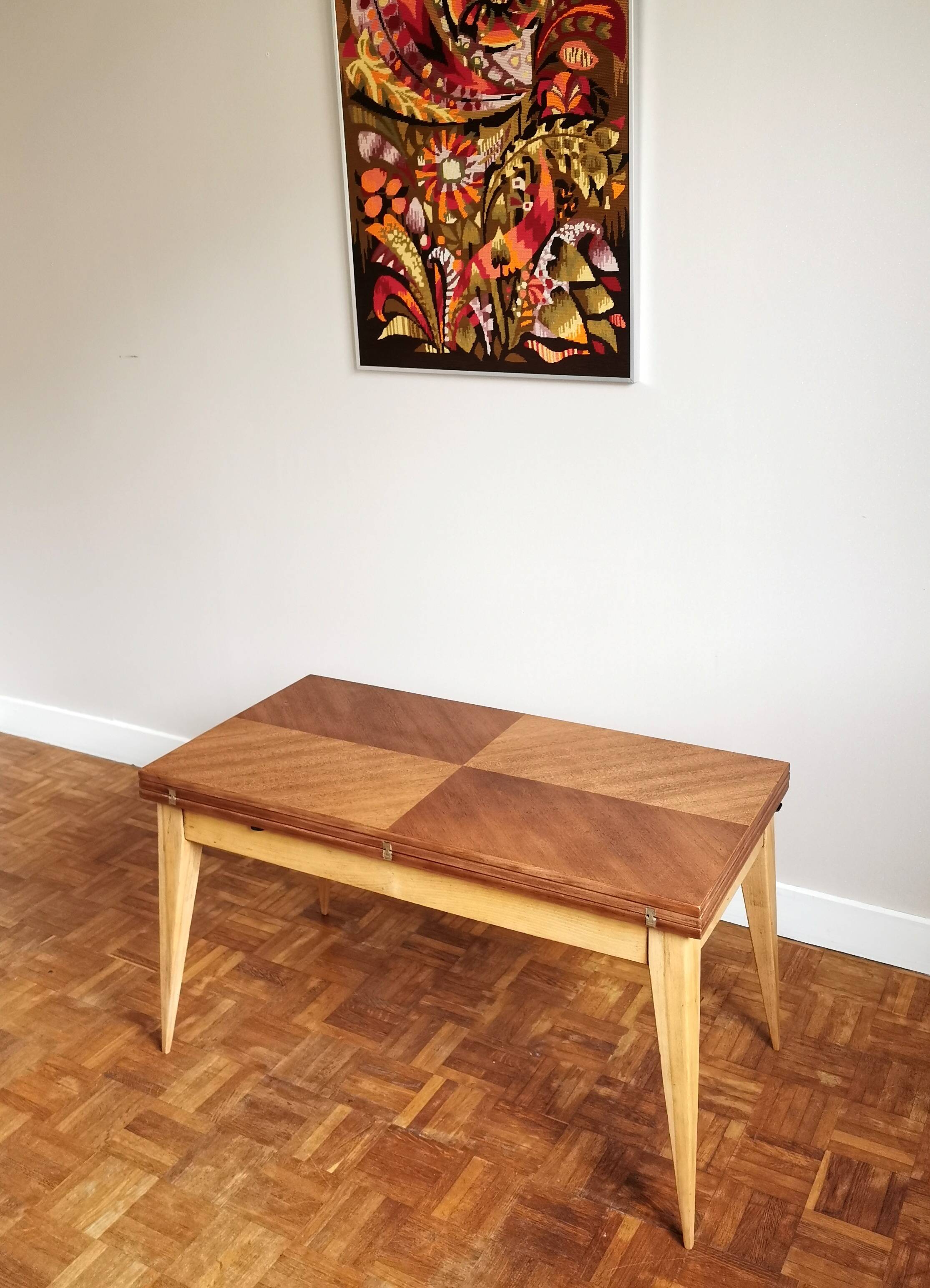 Renovated table with Albert Ducrot system
