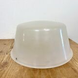 Grey Industrial Cast Aluminium Pendant Lamp, 1980s