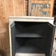 Old weathered corner workshop furniture