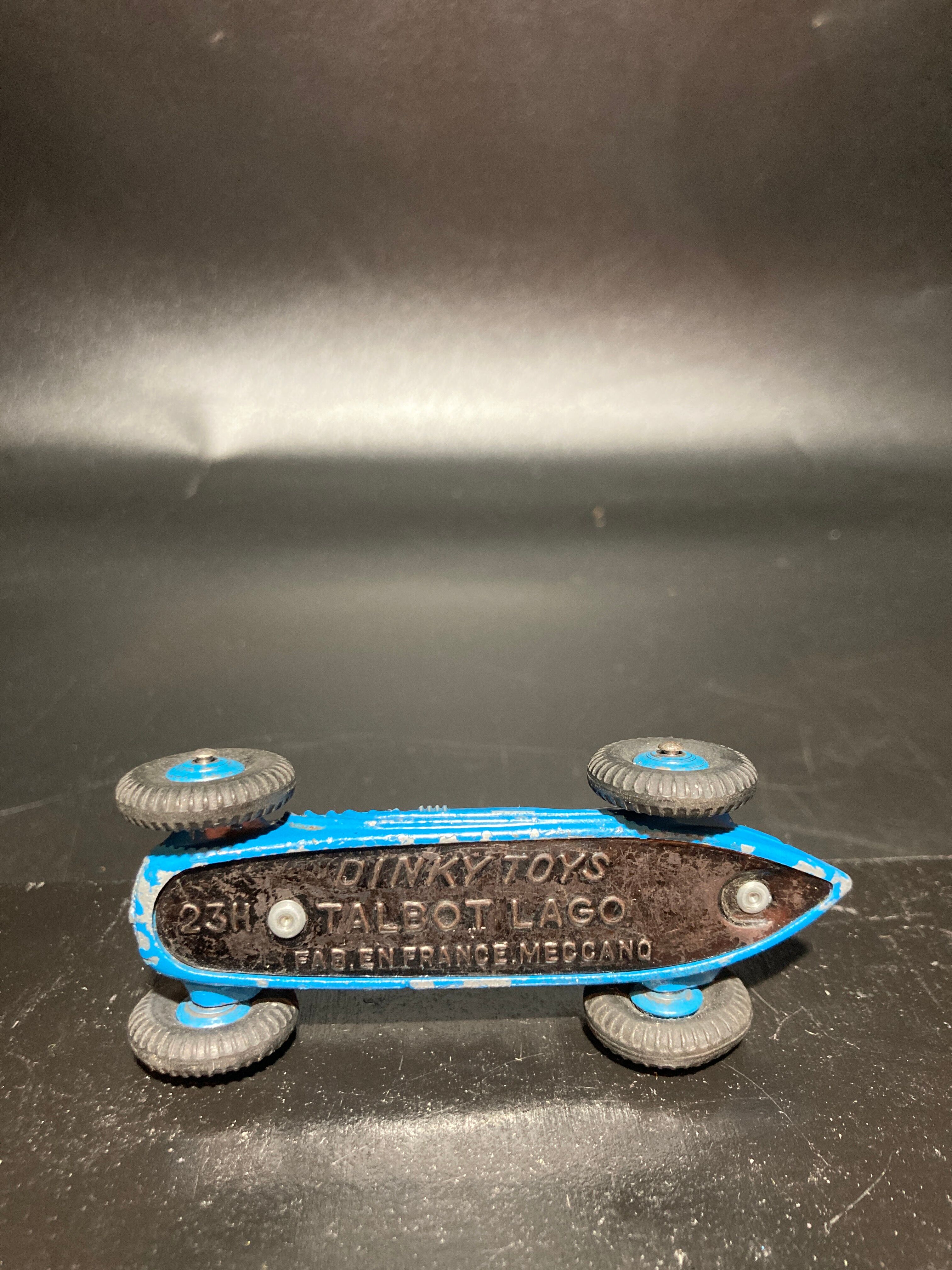 Miniature of a Talbot Lago reference 23H of the brand Dinky Toys