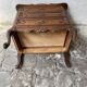 20th century chest of drawers with 3 solid oak drawers in Louis XV style