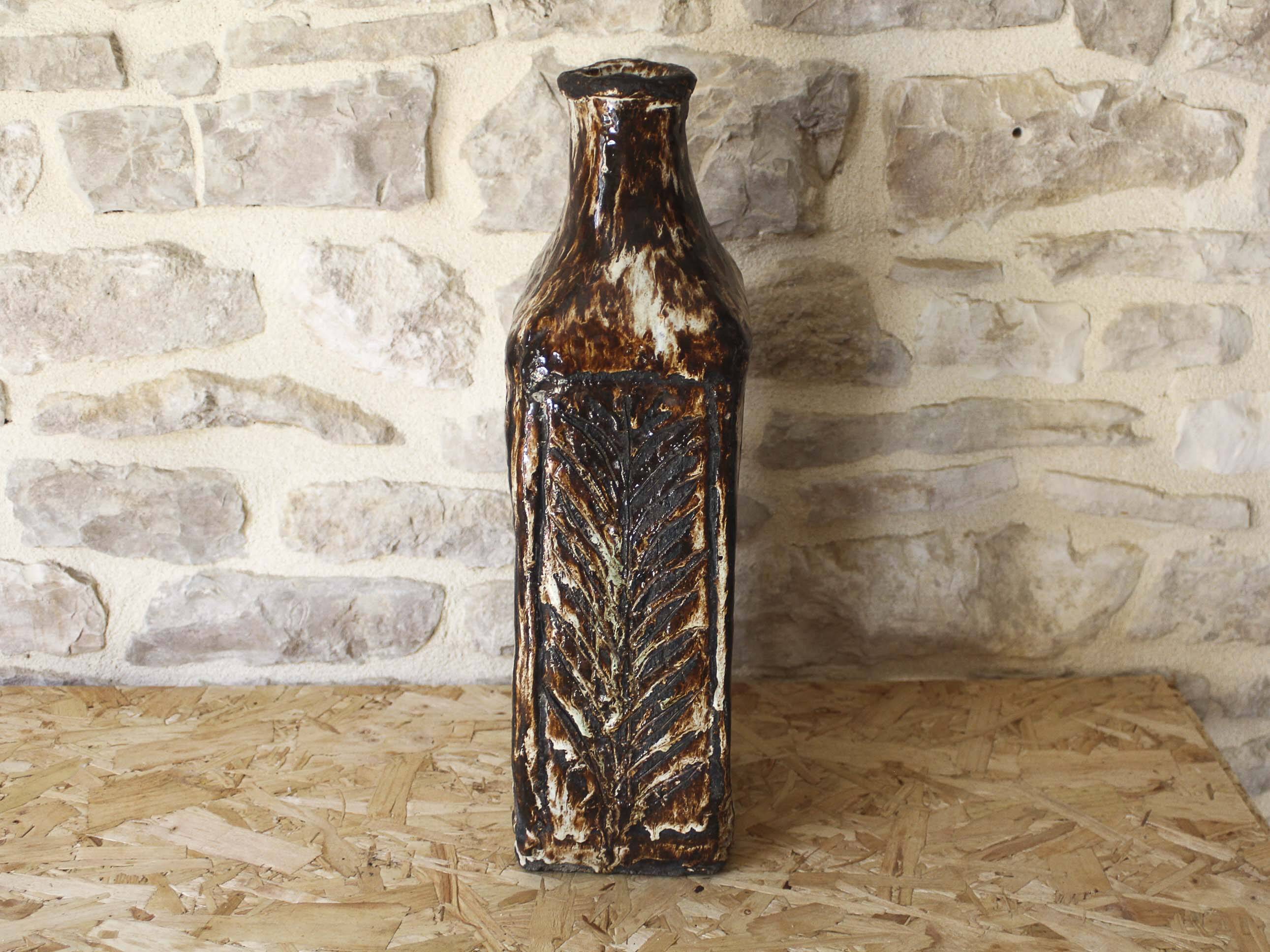 Vase en céramique émaillé Boris Kassianoff