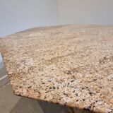 Amazing Rich Brown Octagonal Dining Table