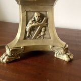 Old church tripod lamp base