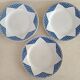 5 plates iron earth Saint-Amand Etoile