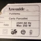 Lampadaire « Polifemo » par Carlo Forcolini pour Artemide 1980