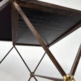 Adnet 1950s nesting tables trio