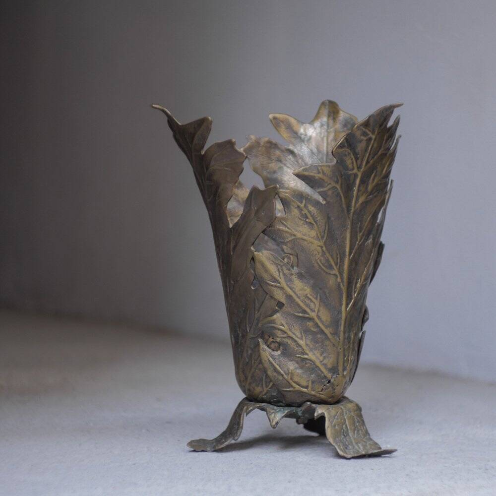 Brass umbrella stands, 1970s