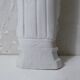 Old Virgin Mary statue in biscuit 25.5 cm