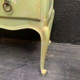 Dresser called "jumping" painted wood