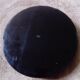 large round box in black lacquered wood Art Deco. Japan