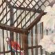 Peinture à la gouache vintage