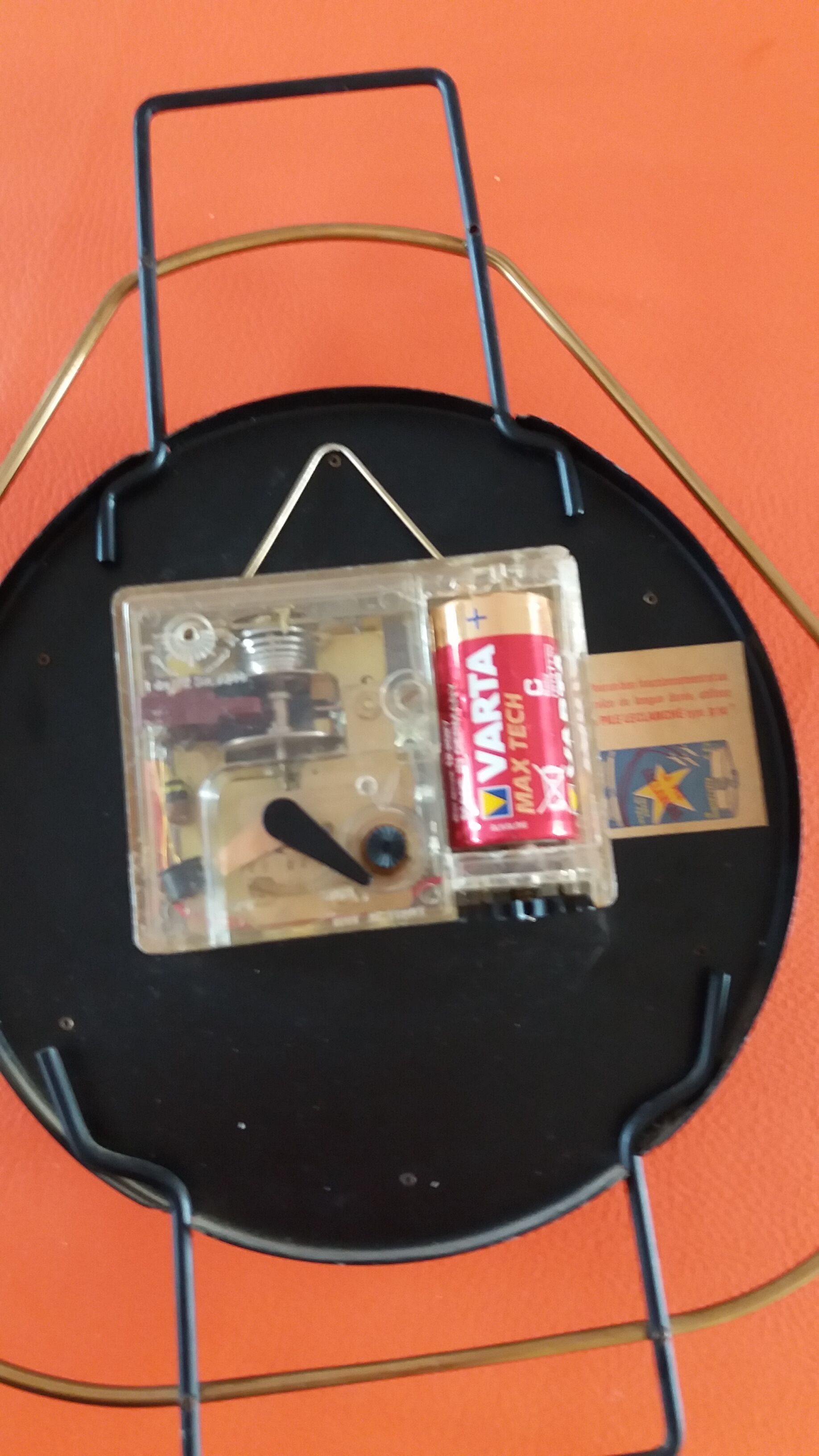 Vintage wall clock Vedette Transistor