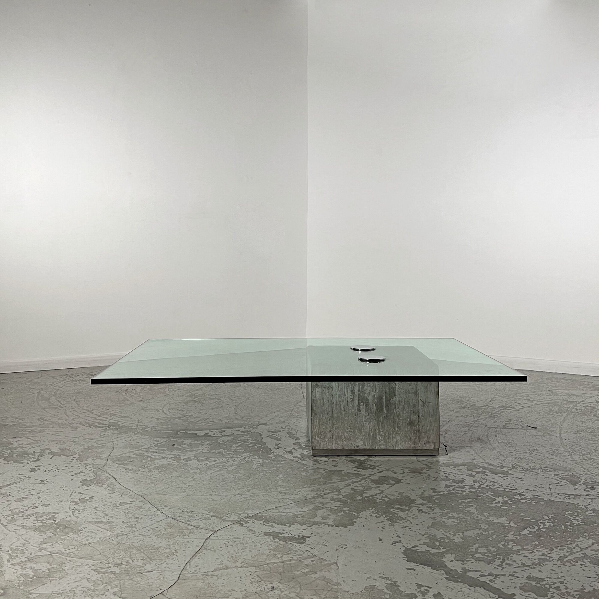 Table basse modèle Sapo par Sergio et Giorgio Saporiti pour Saporiti Italia années 70