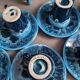 Vallauris blue coffee set - 22 pieces