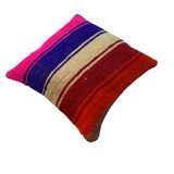 Vintage turkish kilim cushion cover 40 x 40 cm