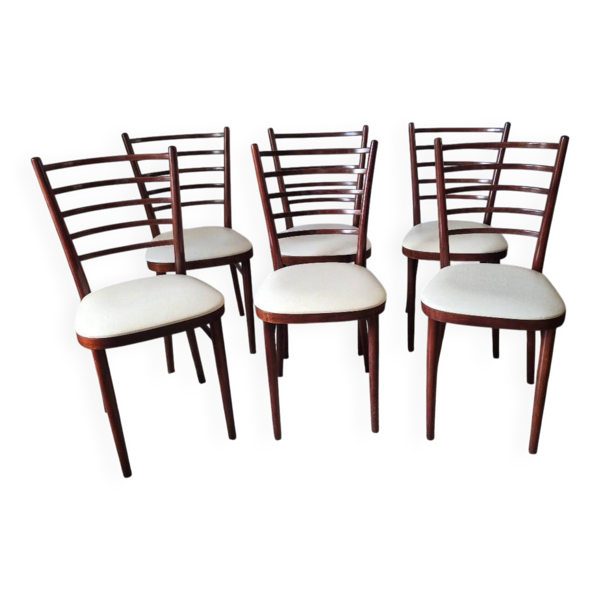 6 Chaises salle à manger année 60/70