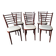 6 dining chairs from the 60s/70s