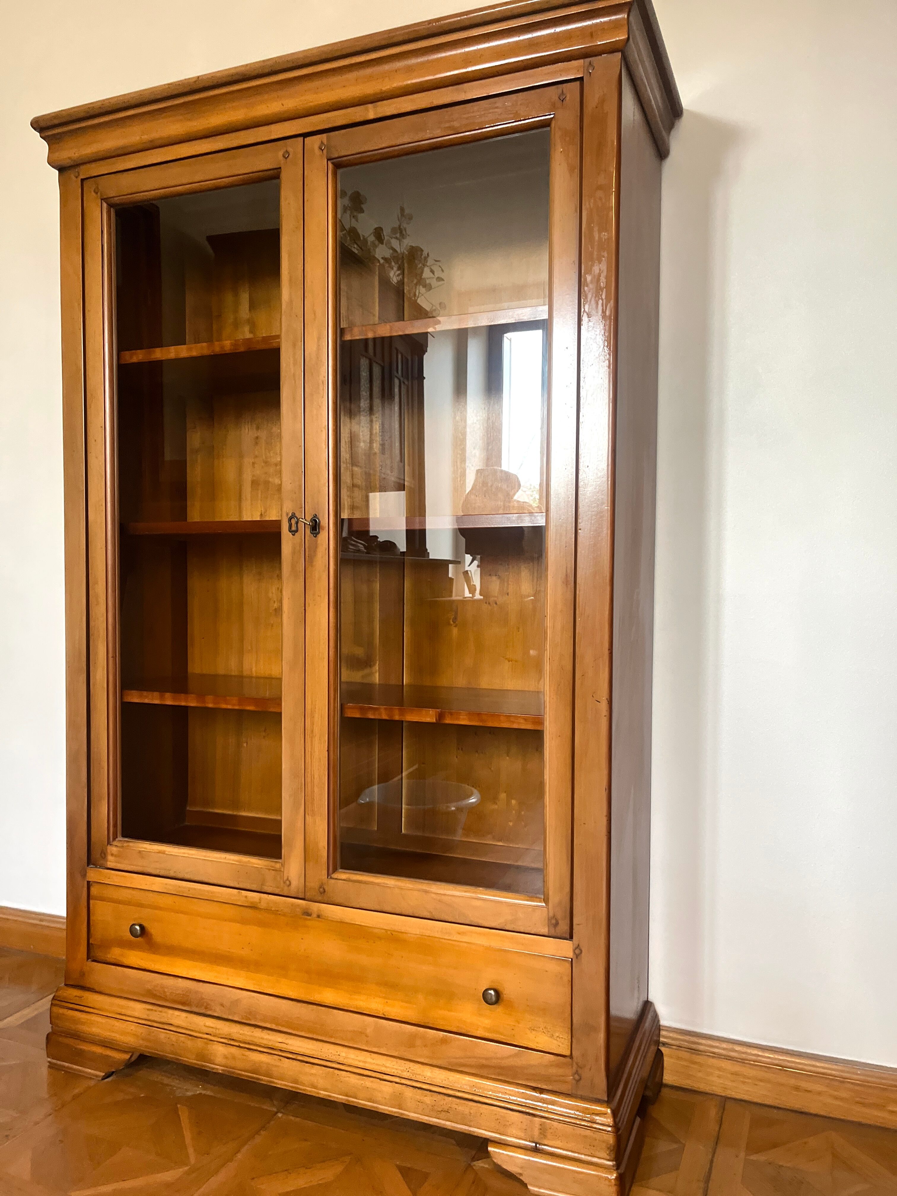 Glazed bookcase