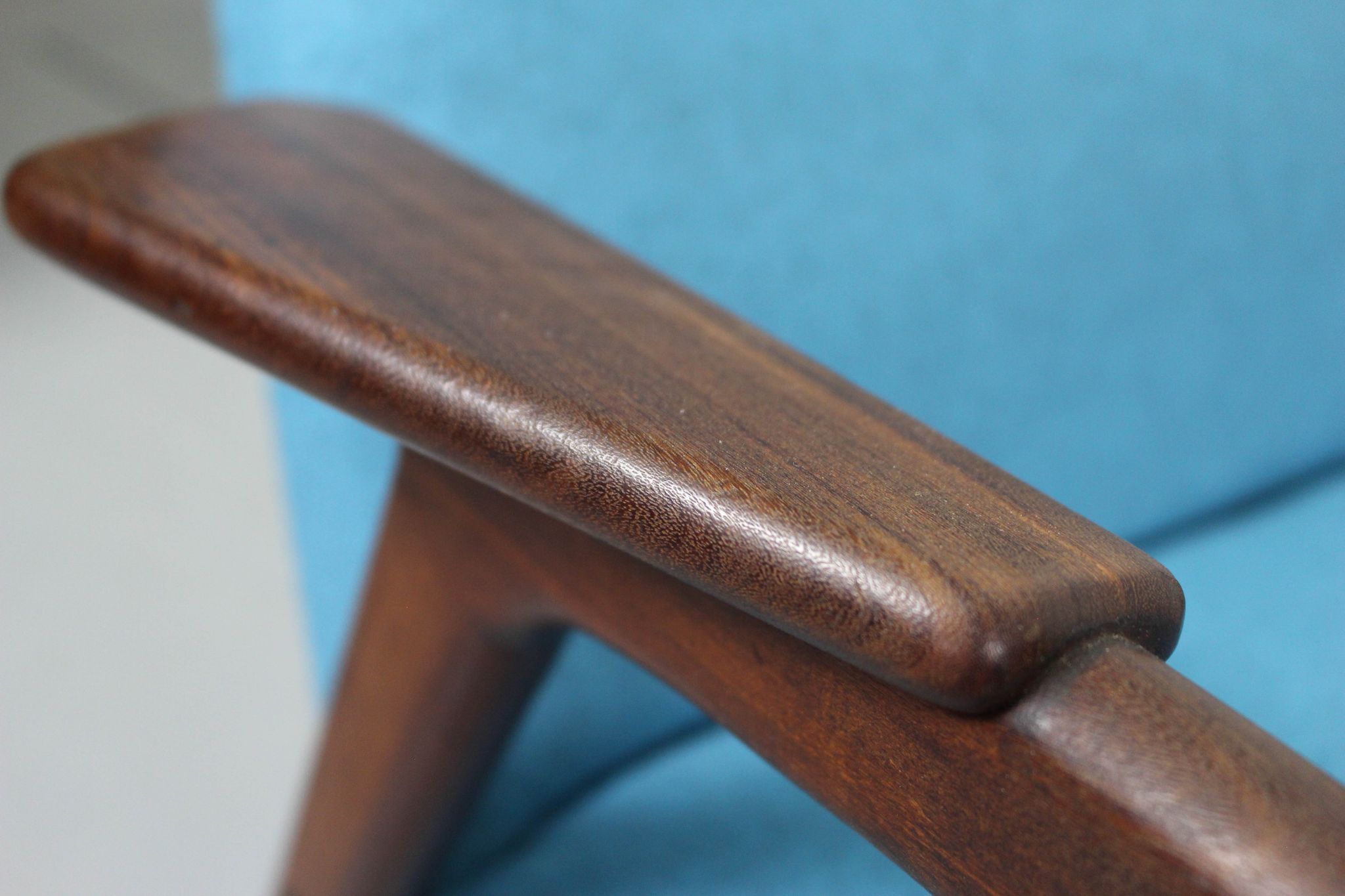 Set of 2 Danish Lounge Chairs with matching Ottoman by Yngve Ekström for Pastoe, 1960s