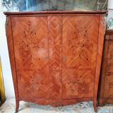 Armoire 2 portes marqueterie
