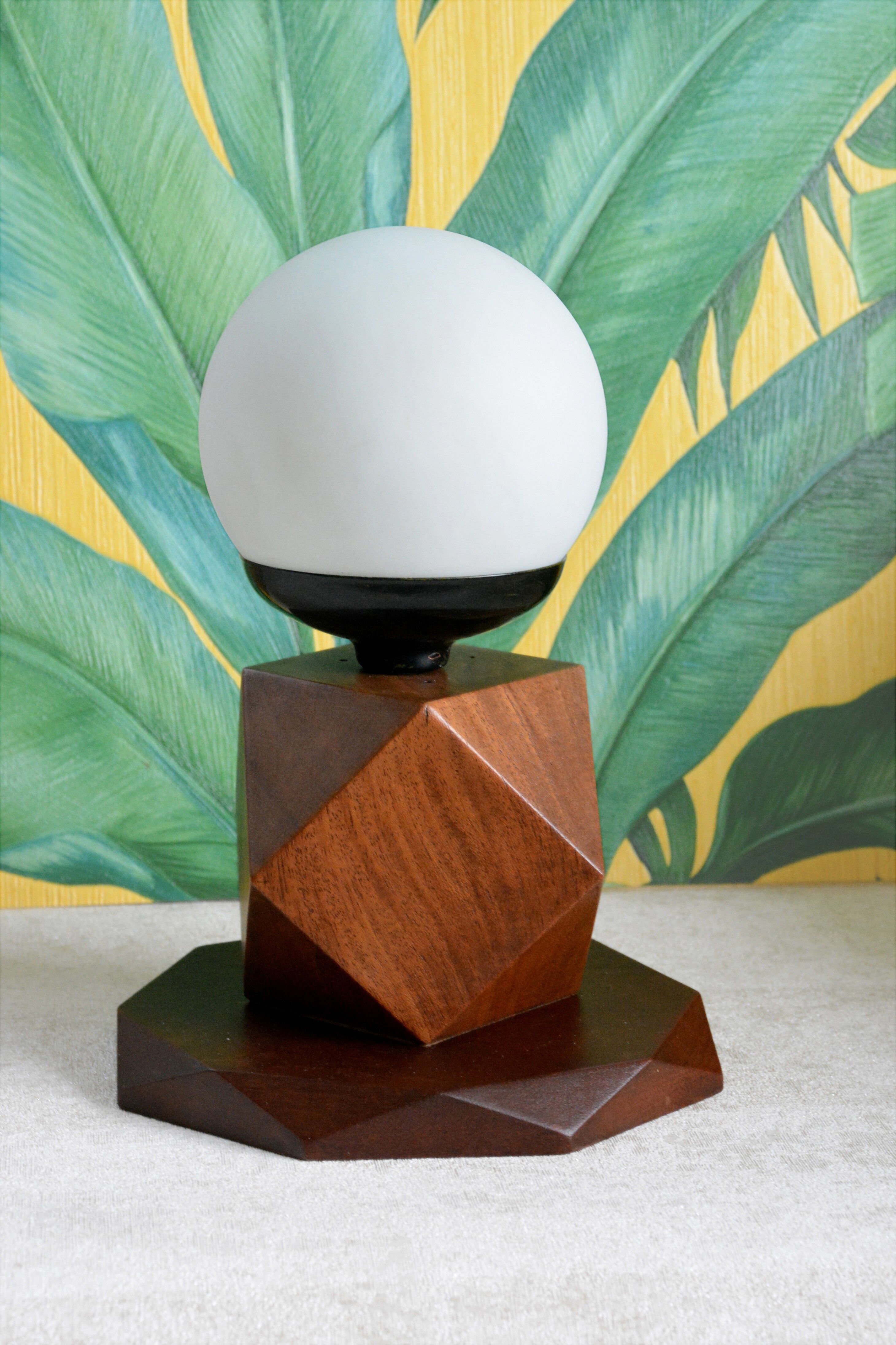 French art deco table lamp 30s