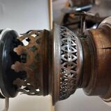 Antique earthenware lamp from Rodez