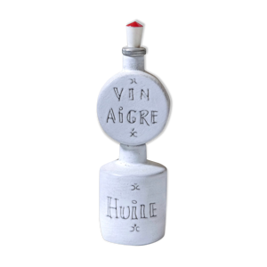 Bouteille huile et vinaigre en