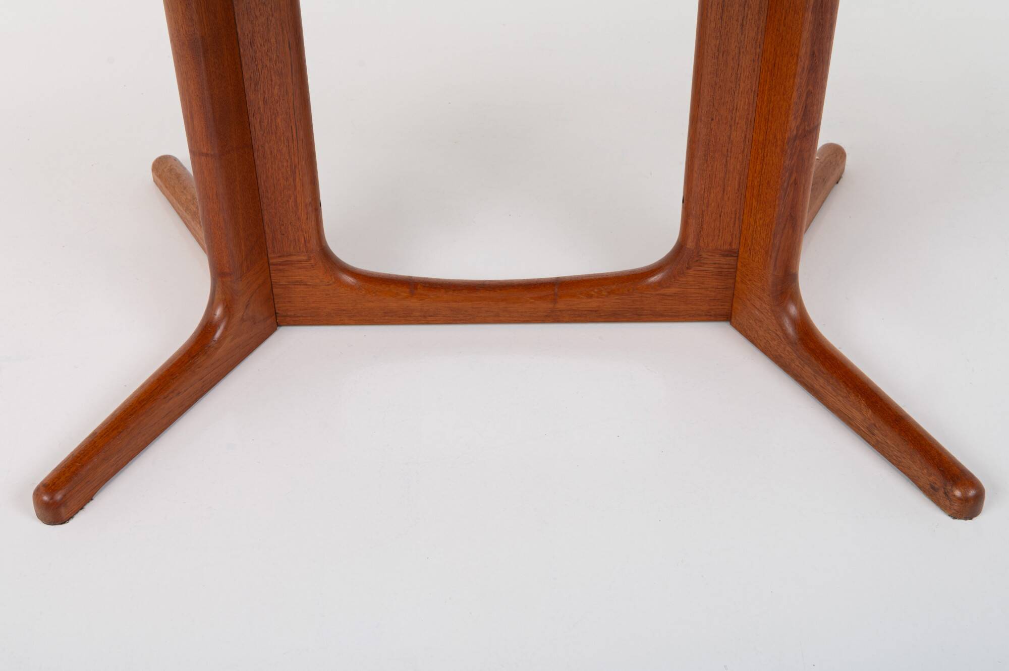 Extendable Solid Teak Dining Table from Glostrup Møbelfabrik, 1960s