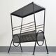 Table d'appoint porte-revues vintage 1950