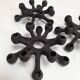 3 Spider candle holders by Jens Quistgaard dansk