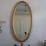Empire style oval mirror