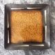 Large square tidy or serving dish in enameled ceramic, joseph abboud 1960