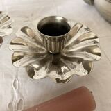 Vintage silver candlesticks