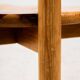 Pine dining set by Rainer Daumiller for Hirtshals Savvaerk, Set of 7