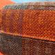 Chairperson / sofa / vintage orange sofa bed for 2 people