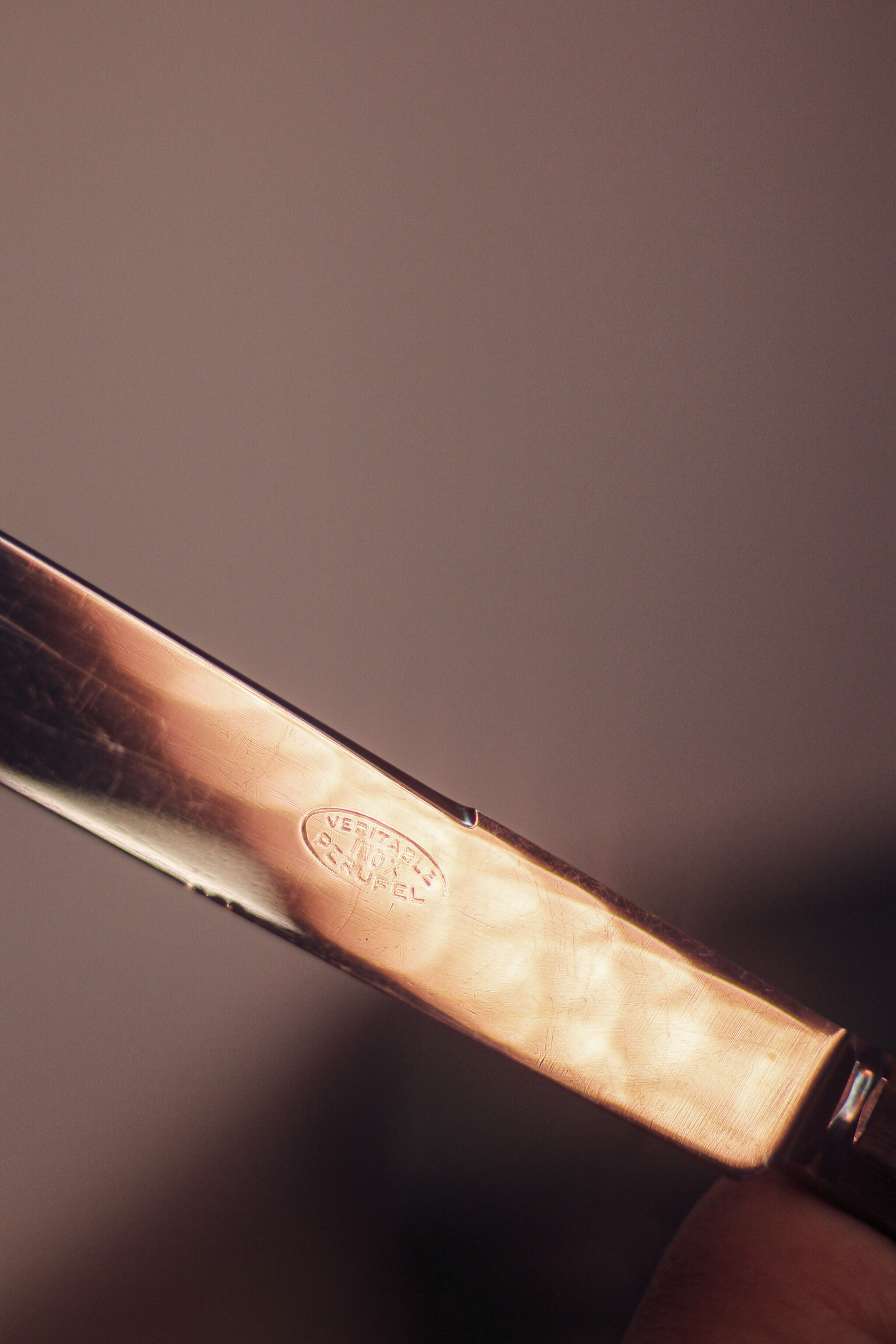 Box of 12 old knives