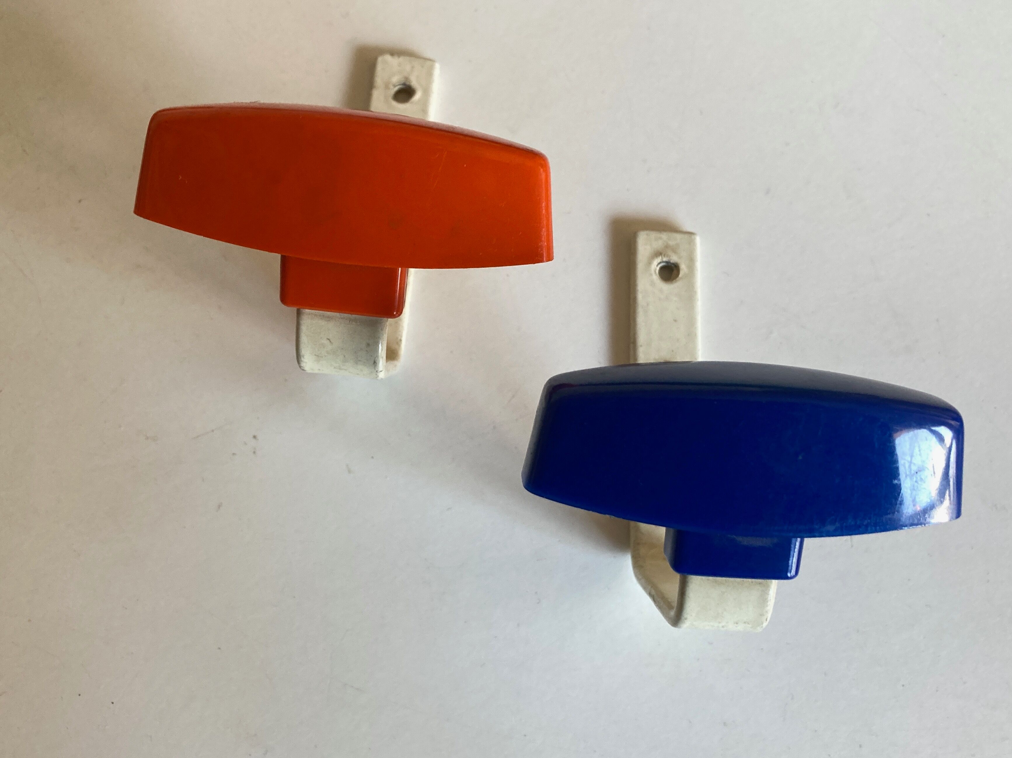 Product BHV pair of metal and plastic pads 1970